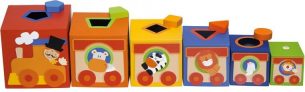 Kolorowe pudełka, Sorter dla dzieci Cyrk (82946)