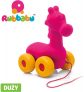 Rubbabu Żyrafa do ciągnięcia sensoryczna różowa – Rubbabu – Zabawki dla niemowląt
