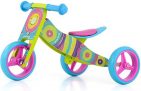 Rowerek biegowy 2w1 Jake Rainbow – Milly Mally – Jeździki – Samochód dla niemowlaka