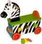 Drewniany jeździk szalona Zebra – BigJigs – Jeździki