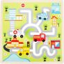 Zabawa zręcznościowa dla dzieci  Transport, puzzle uniw