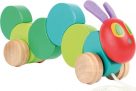 Bardzo głodna gąsienica na sznurku do ciągnięcia dla dzieci uniw – Small Foot – Zabawki dla niemowląt