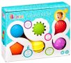 Kule sensoryczne, 6 elementów – BamBam – Zabawki dla niemowląt