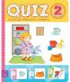 Quiz 2-latka. Edukacyjna książeczka z naklejkami