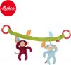 Miękki łańcuch do wózka Małpki – grzechotki – SIGIKID – Zawieszki dla niemowląt