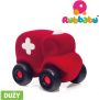 Karetka sensoryczna czerwona duża – Rubbabu – Zabawki dla niemowląt