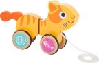 Kotek – zabawka na sznurku do ciągnięcia dla dzieci uniw