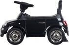 Jeździk Fiat 500 – Carrara czarny –  Sun Baby – Jeździki